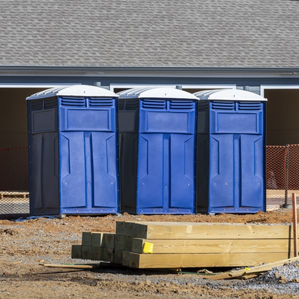 how do you ensure the portable restrooms are secure and safe from vandalism during an event in Reynoldsburg Ohio